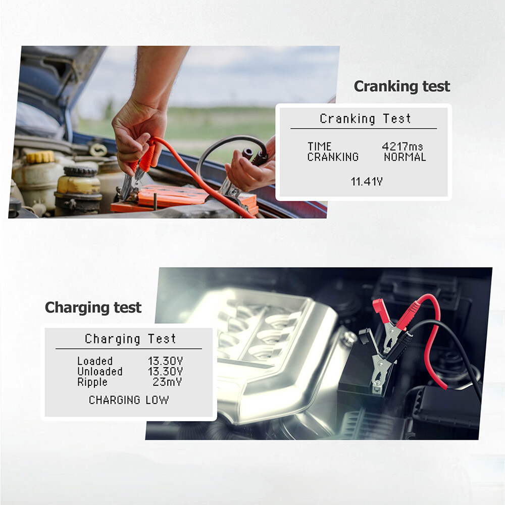 ANCEL BST100 Battery Load Tester Cranking Charging Test Battery Analyzer Tool