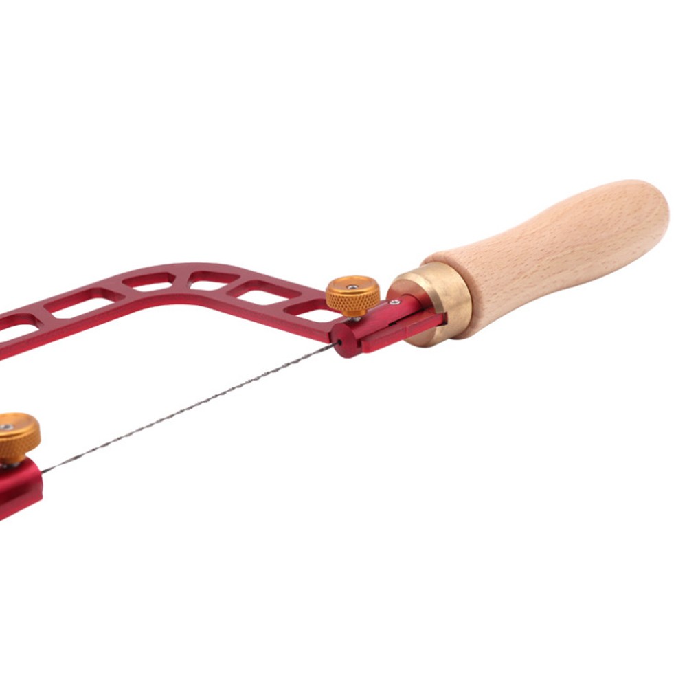 Precision CopingSawAluminumAllo FramewithReplacementBlades Woodworking Tool-----