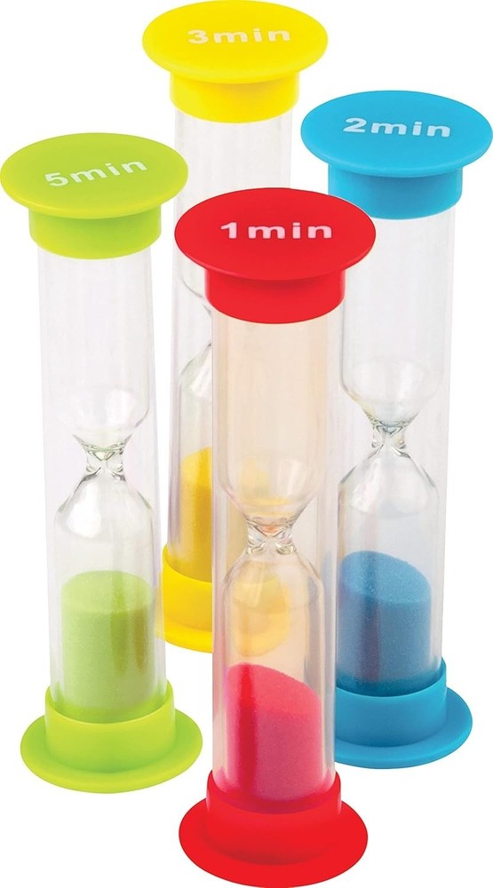 Engaging Sand Timer Set: Teach Time Management with Fun Color-Coded Timers