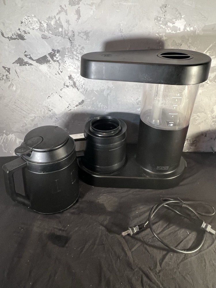 Ratio Six 6 Coffee Maker with Carafe - Black