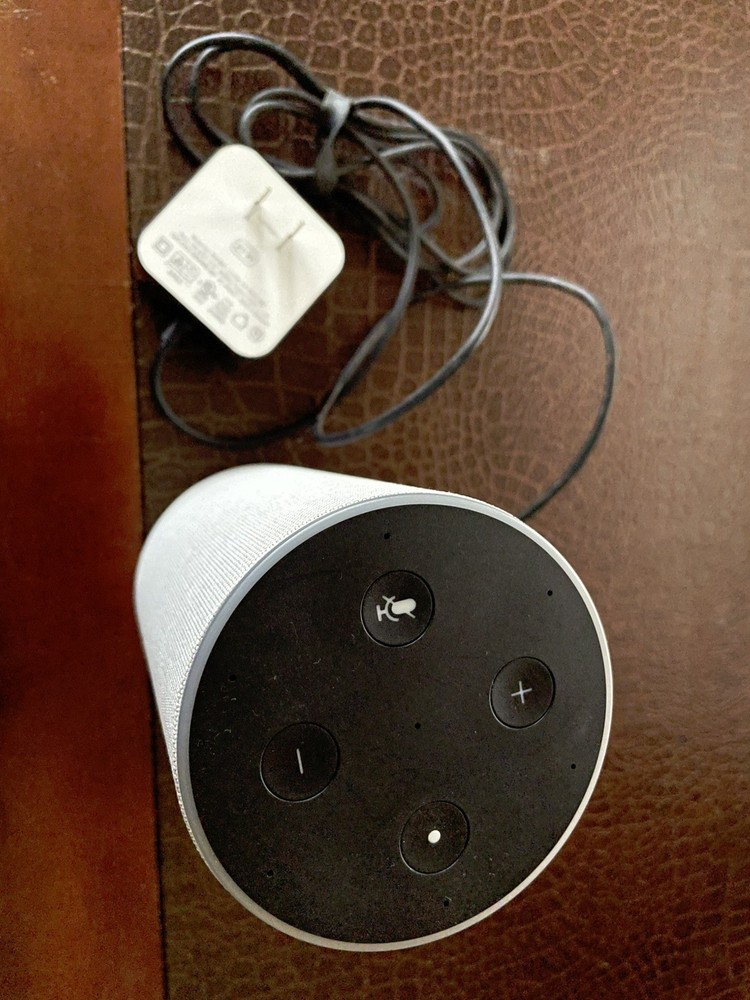 Amazon Echo 2nd Gen Smart Assistant Sandstone Fabric