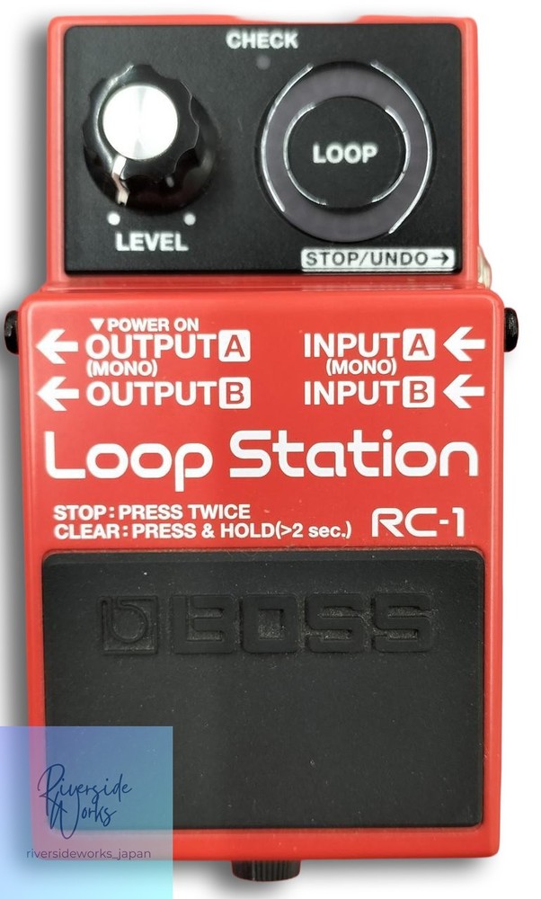BOSS RC-1 Loop Station Guitar Looper Pedal JP