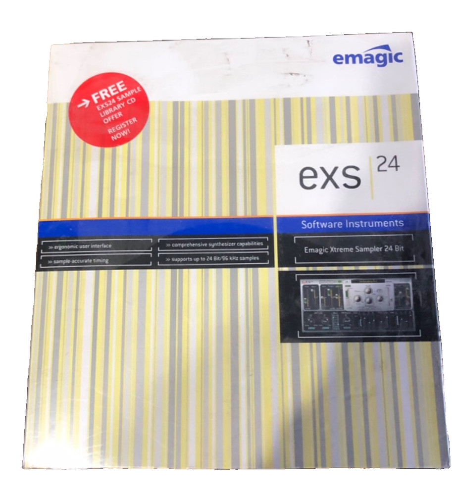 Emagic Software Instruments Exsp 24 Xtreme Sample Player 24