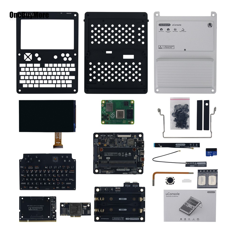 WiFi Version Uconsole Clockwork Development Board 74-Key QWERTY Backlit Keyboard