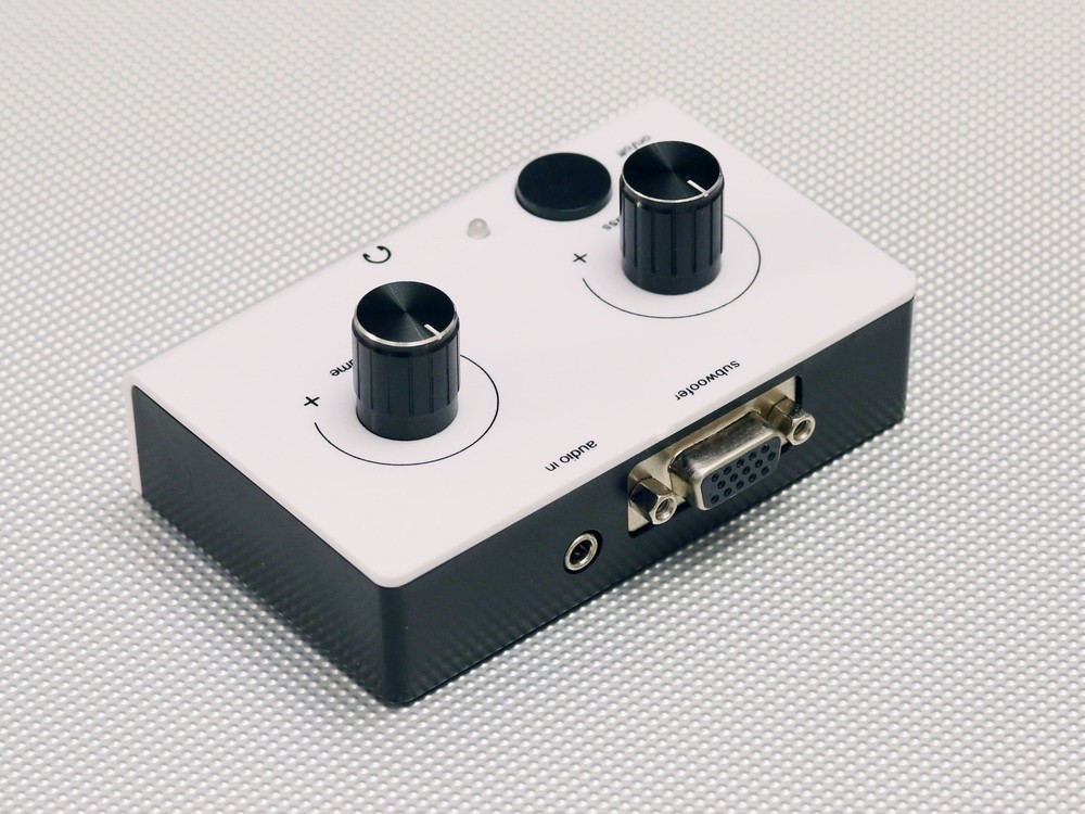 Replacement Control Pod White Over Black for Logitech Z-2300 Computer Speakers