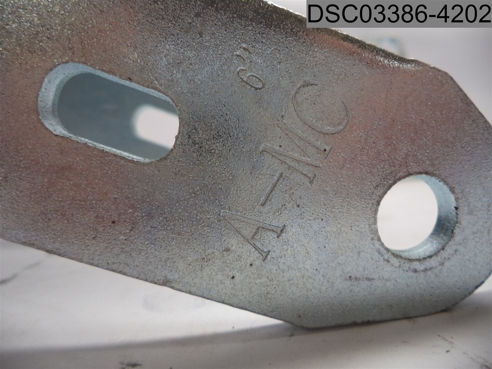 Qty=2: A-MC Swivel Caster Frames, Length 6-1/4", Width 4-3/8"