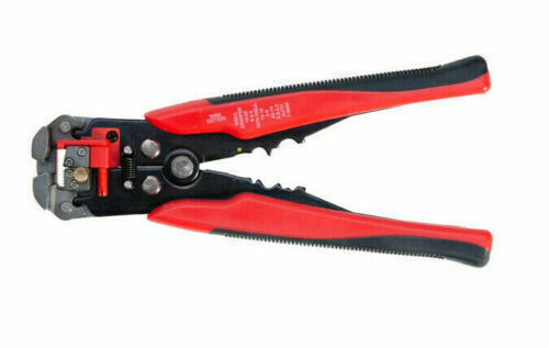 Self Adjusting Wire Stripper & Wire Cutter Crimper Cable Stripping Tool 8"