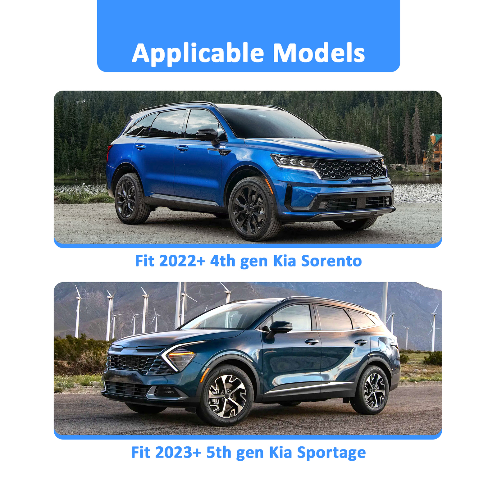 4 Pin Trailer Tow Hitch Wiring Harness For 2023-2024 Kia Sportage