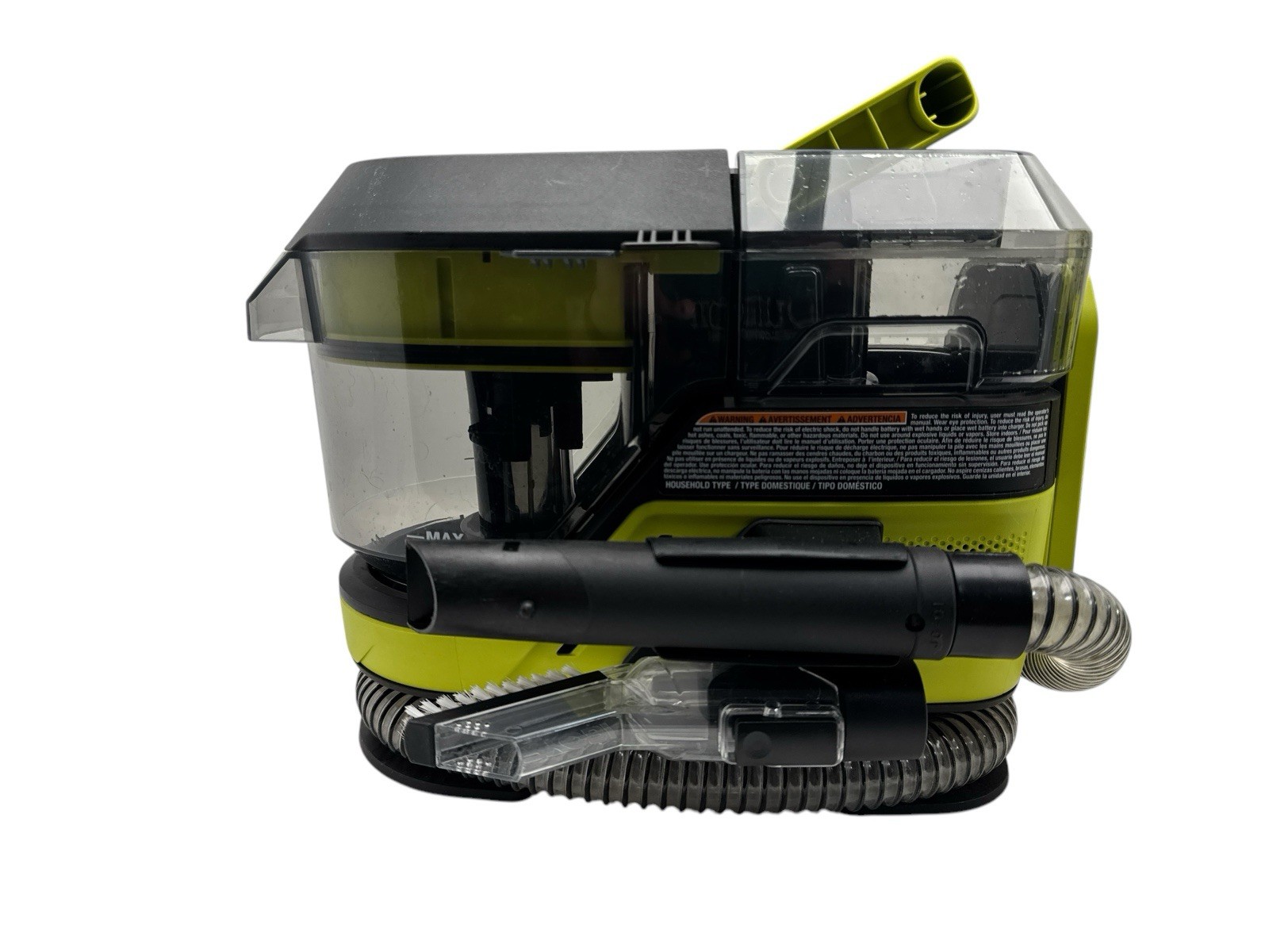 Ryobi 18V ONE+ HP SwiftClean Mid Size Spot Cleaner Tool Only PBLHV704B Used3