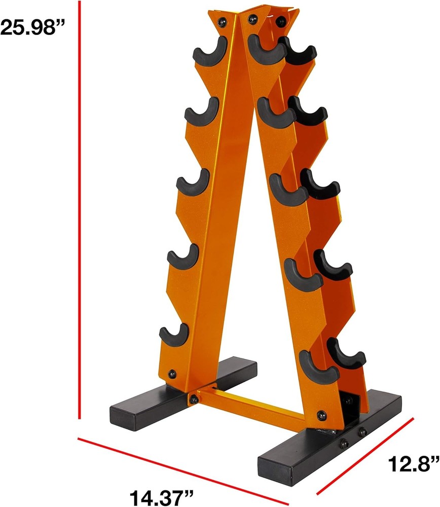 A-Frame Dumbbell Weight Rack | Color Series