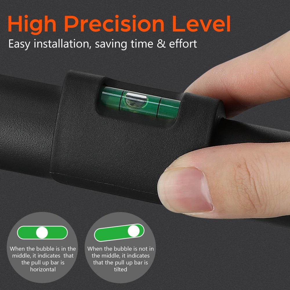 Pull Up Bar for Doorway, 25.5“-39.4” Adjustable Doorframe Pullup Bars, Portab...