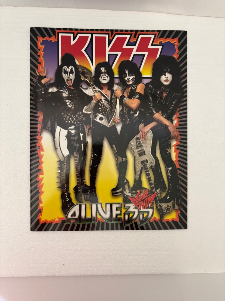 Kiss ALIVE35 SONIC BOOM TOURBOOK EXCELLENT CONDITION
