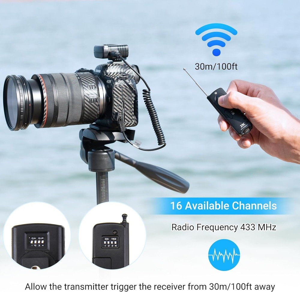 Canon Wireless Remote Control For Eos Cameras With 30M Range 16 Channels