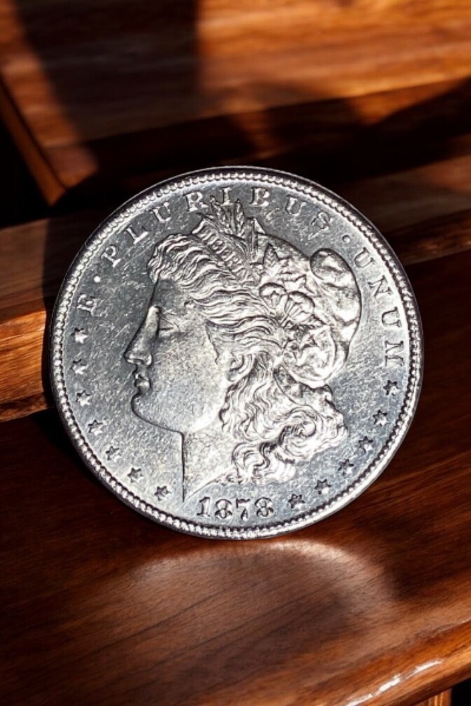 1878-S Morgan Silver Dollar About Uncirculated