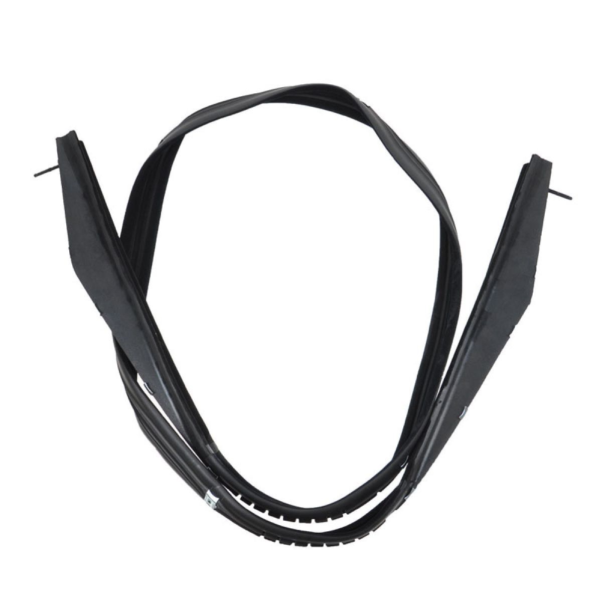 Rear Gate Glass Upper Run Channel Weatherstrip Seal for 76-91 Chevy Blazer Jimmy