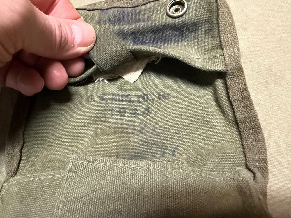 ORIGINAL WWII US ARMY M1944 JUNGLE FIRST AID KIT CARRY POUCH-1944,