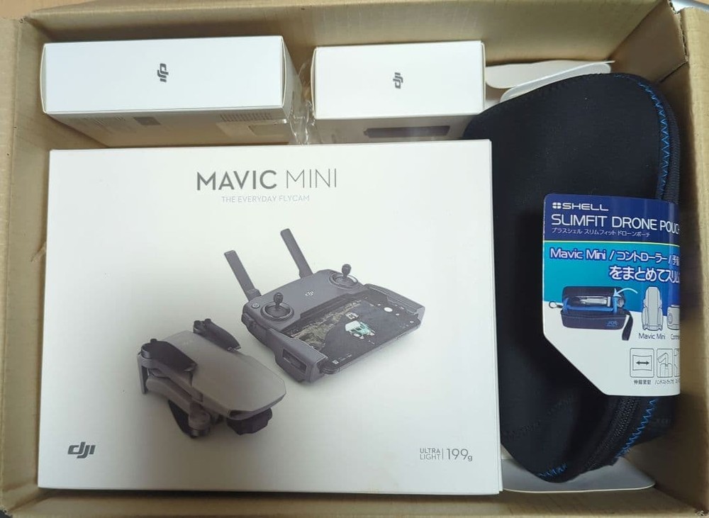 Dji Mavic Mini Drone Set Flycam Quadcopter With Remote Controller Battery