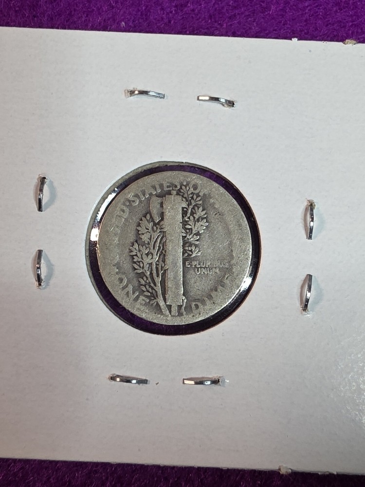 1918-P Mercury Silver Dime - 90% SILVER -