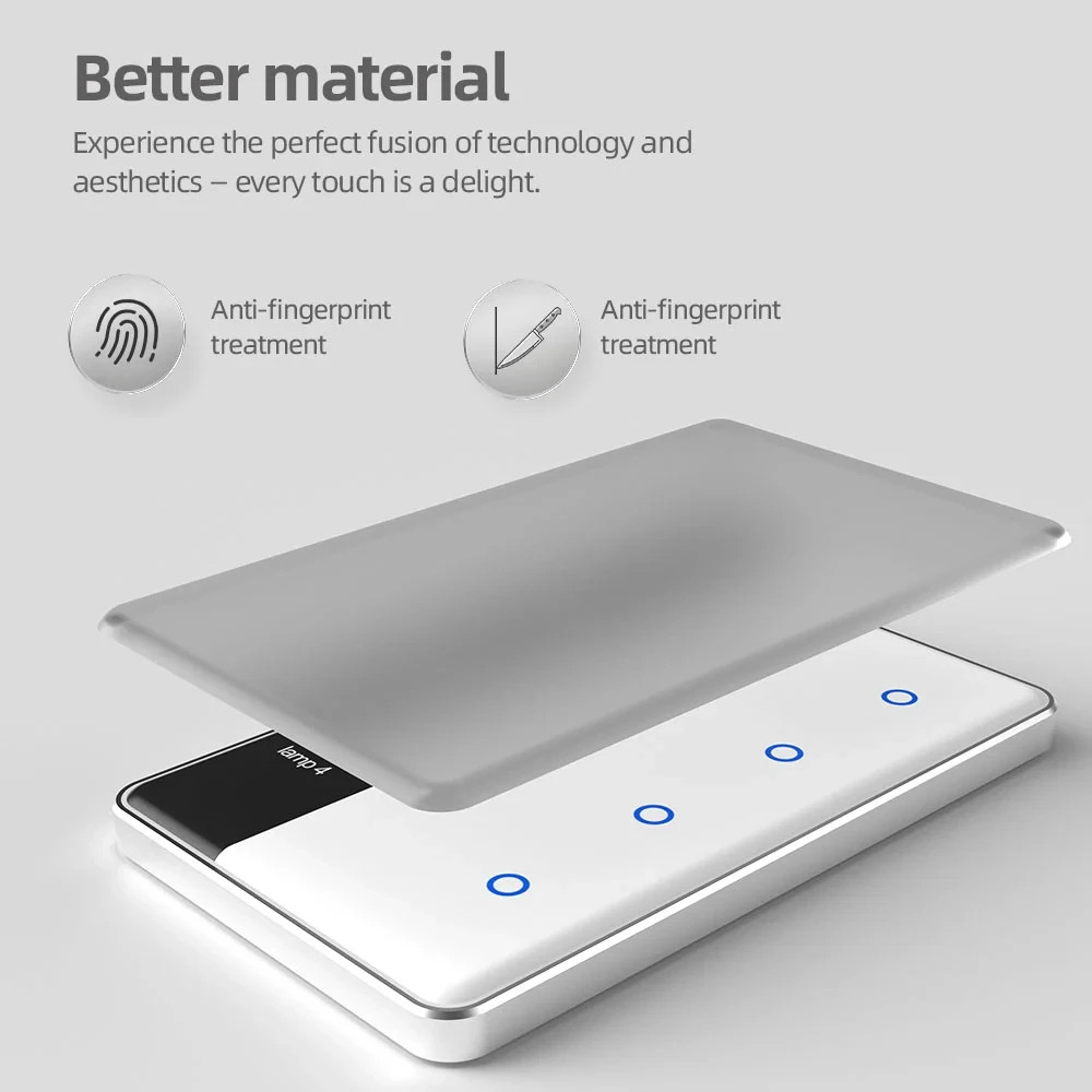 ZigBee Custom DisplayName Smart Touch Light Switch/AU RCM SAA/Apple Alexa Google