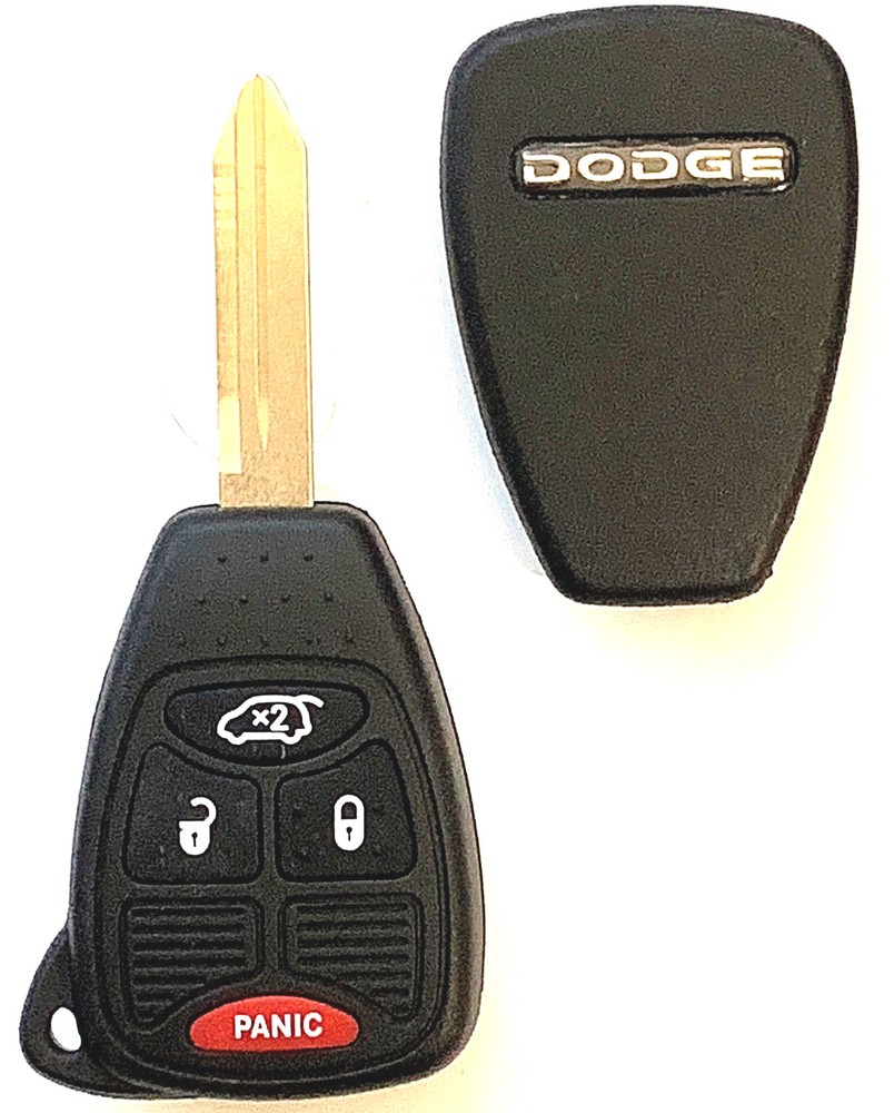 Remote Head Key Shell for DODGE 4 Button Removable Blade Top Quality