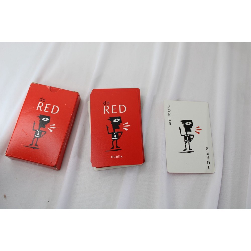 Publix Do Red Publix Playing Cards 89639