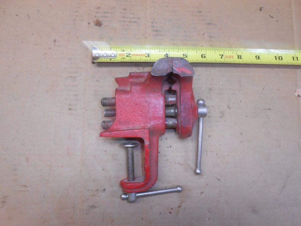 Red Bench Table Clamp on 3" Vise 5247