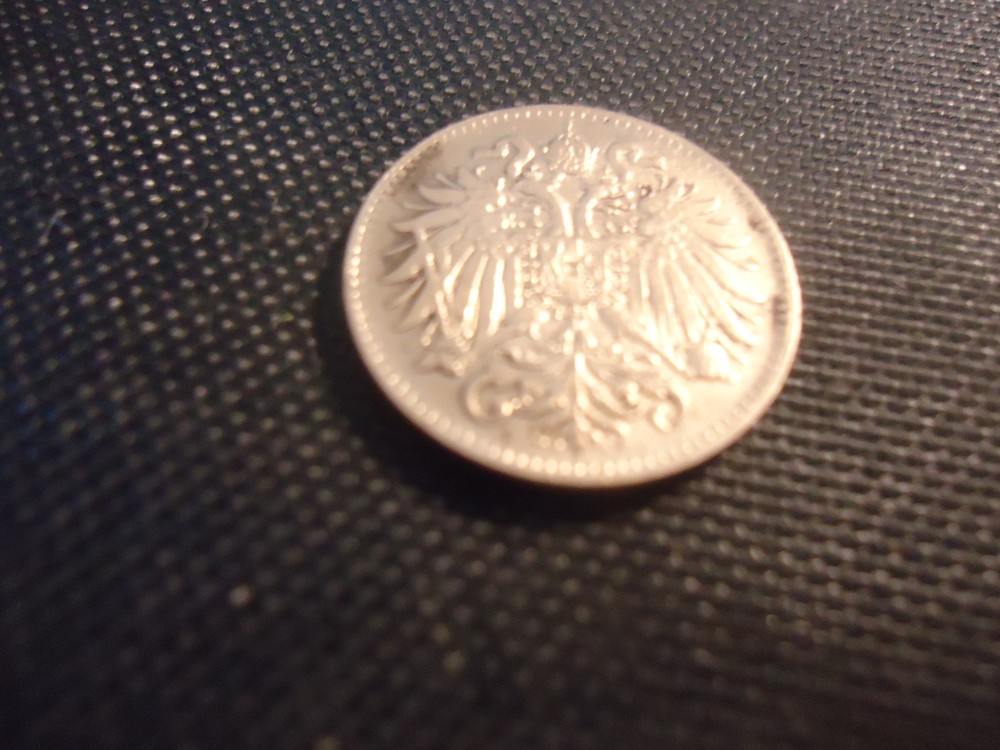 1894 AUSTRIA 2 HELLER -Coin -Austria-Hungary
