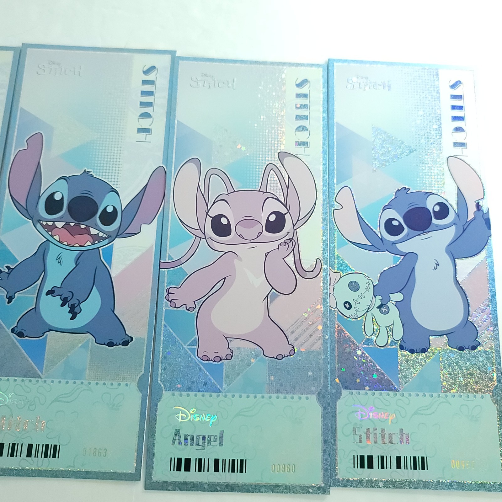 2024 Kakawow DISNEY Stitch Large Ticket Jumbo Trading Card Limited Lot Of 6