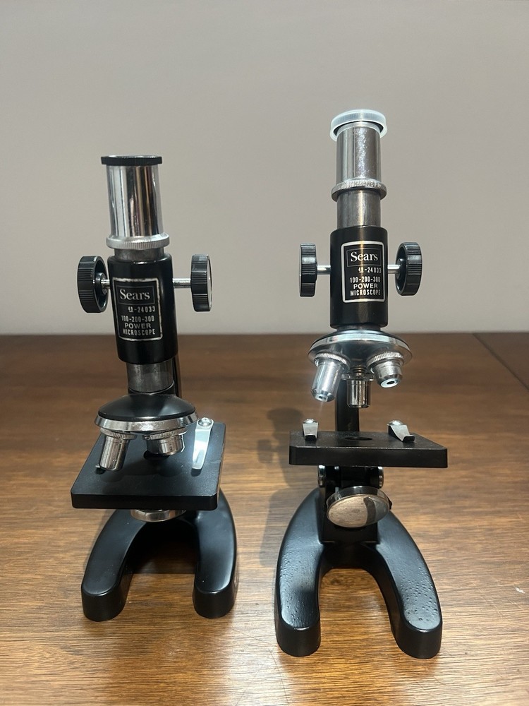 Vintage Sears Brand Microscopes