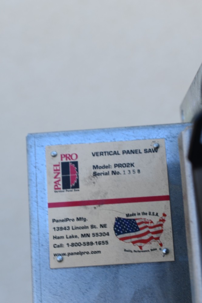 Panel Pro vertical panel saw Pro2k