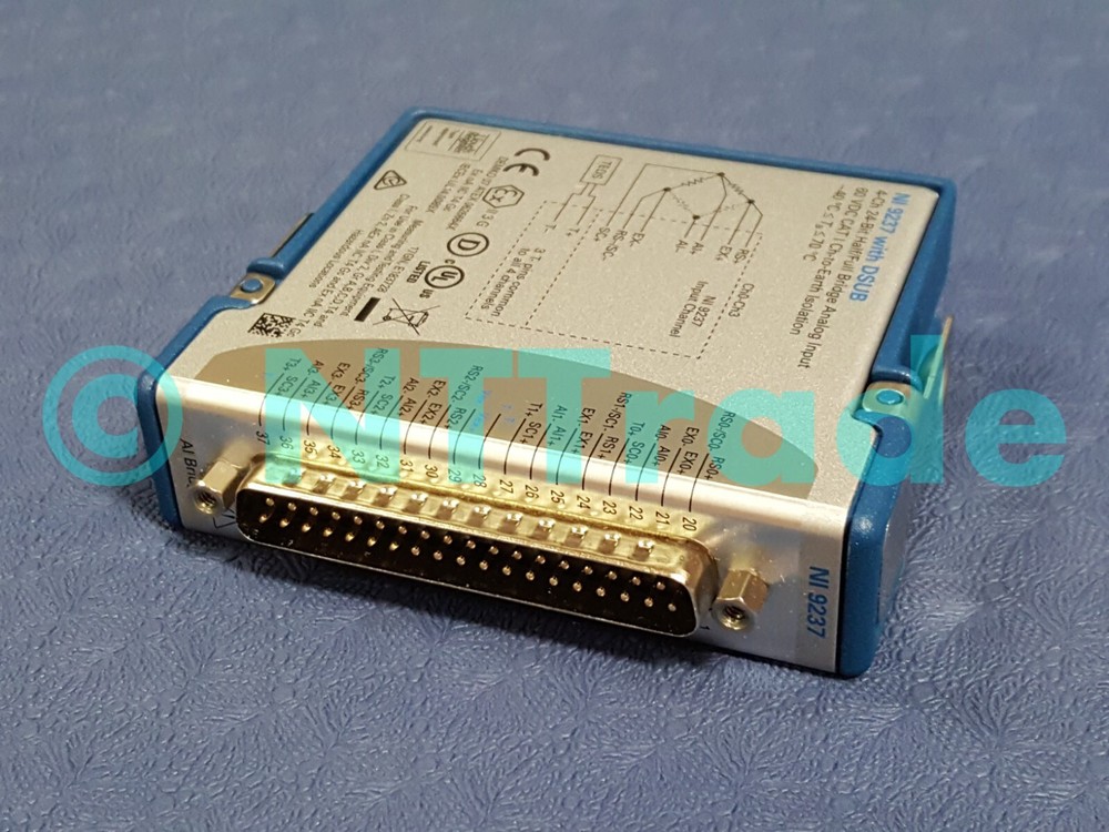 National Instruments NI-9237 cDAQ Bridge Module, D-Sub, Conformal Coating