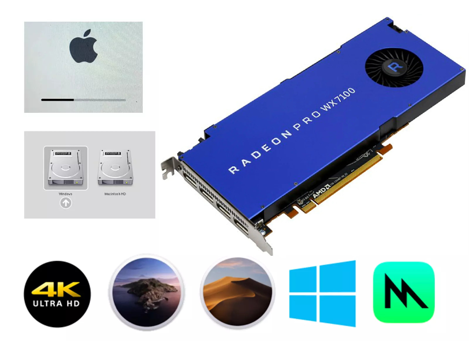 Radeon Pro WX7100 WX5100 8GB Apple Mac Pro FLASHING SERVICE