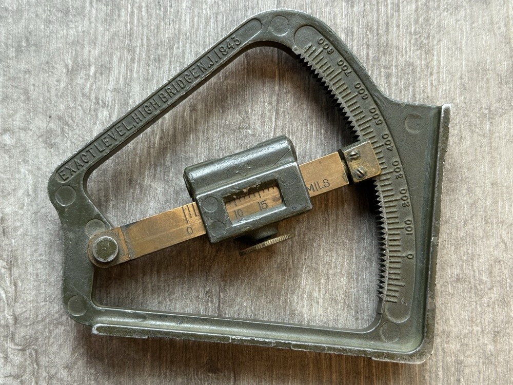 WWII Machine Gun Clinometer 1943 Model 1917