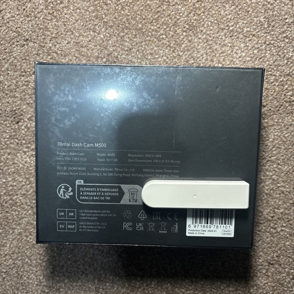 70mai Dash Cam M500
