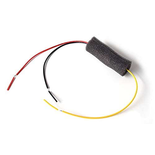 Car Backup Camera Filter, Auto 12V DC Power Rectifier for Reverse Camera Anti
