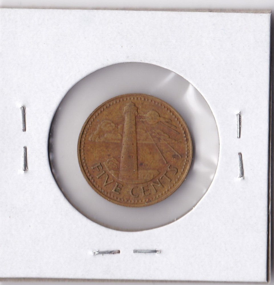 1973 Barbados 5 Cents
