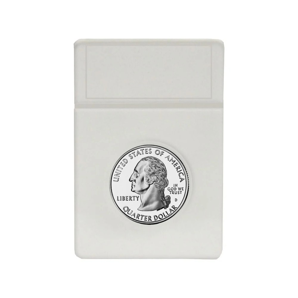 NEW 50pk BCW Quarter Display Slab Insert- White Foam Insert