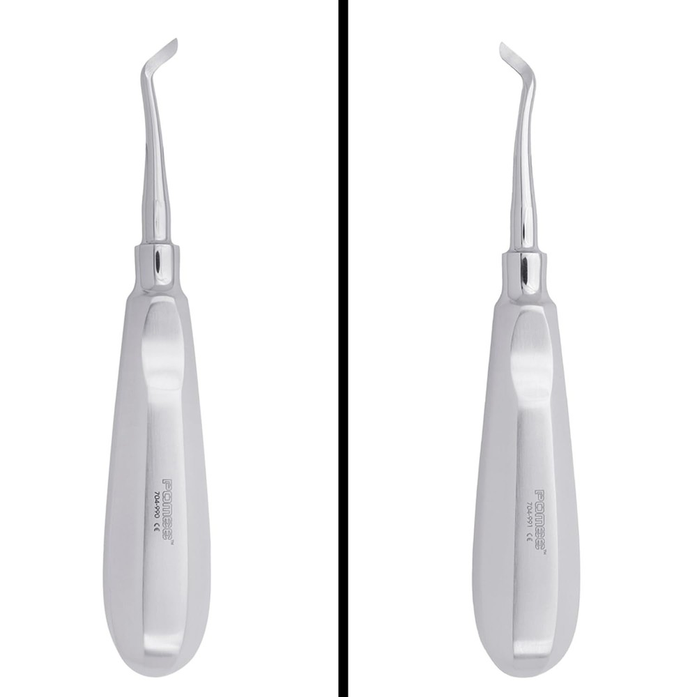 Pomee USA General Elevator 2-Pcs Set #190 & #191 Dental Extraction Elevators