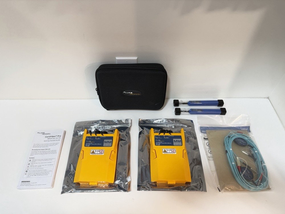 FLUKE NETWORKS CFP-MM-ADD CERTIFIBER PRO MULTIMODE OLTS MODULES KIT (NEW SEALED)