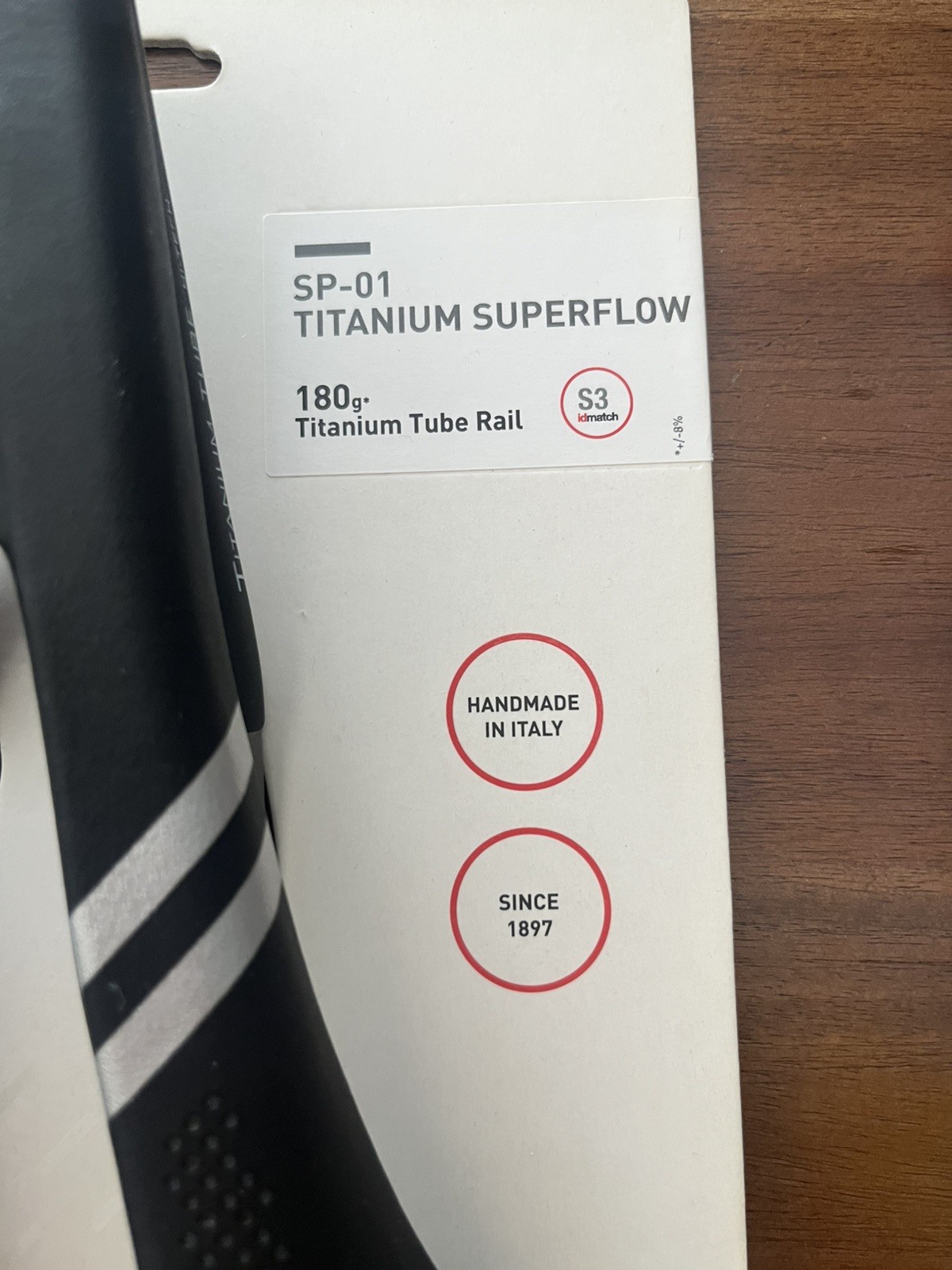 Selle Italia SP-01 Titanium Rail Saddle S3 - ridden twice