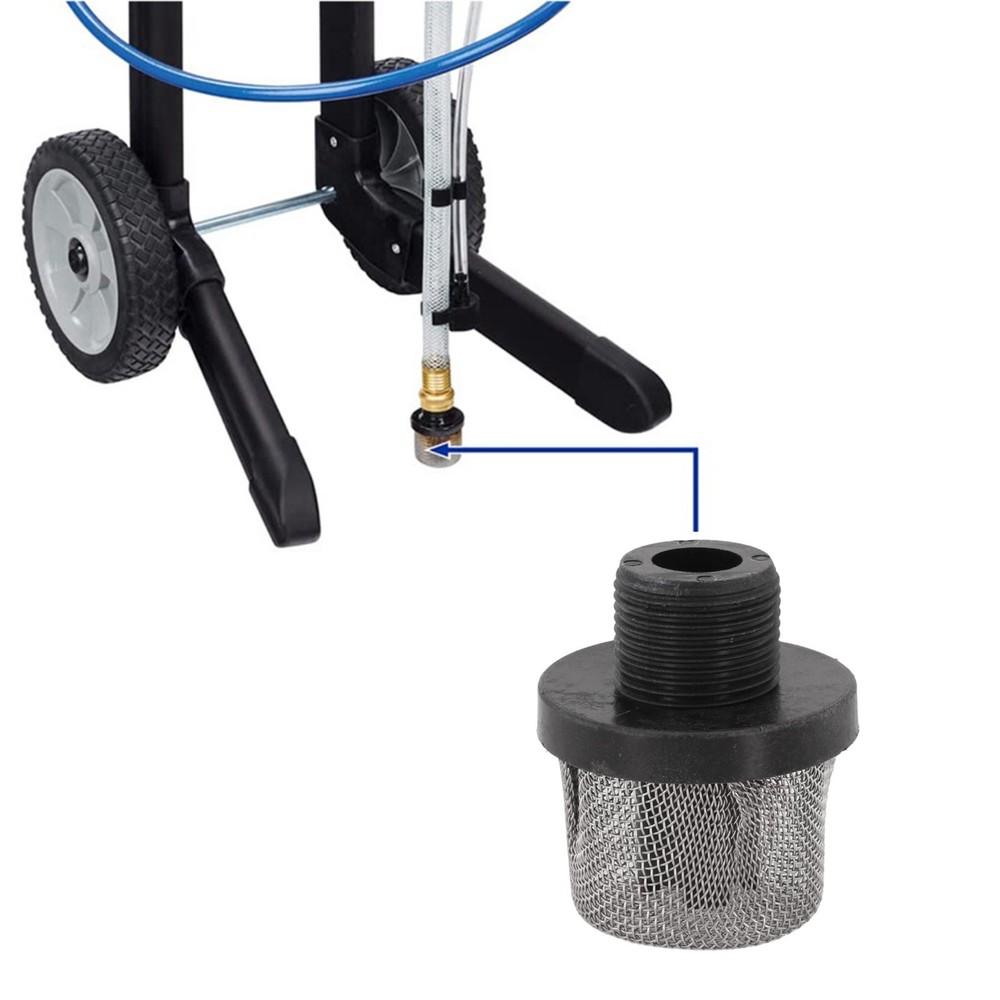 Effective Plastic+Metal Inlet Suction Strainer for Airless Paint Sprayers