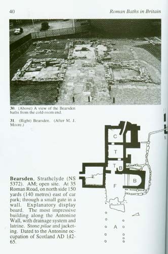 British Roman Baths Discovery Excavation Architecture Layout Structure Operation