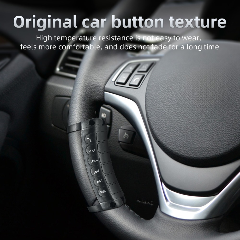 Car Remote Control Button Steering Wheel Wireless Universal For Stereo GPS DVD