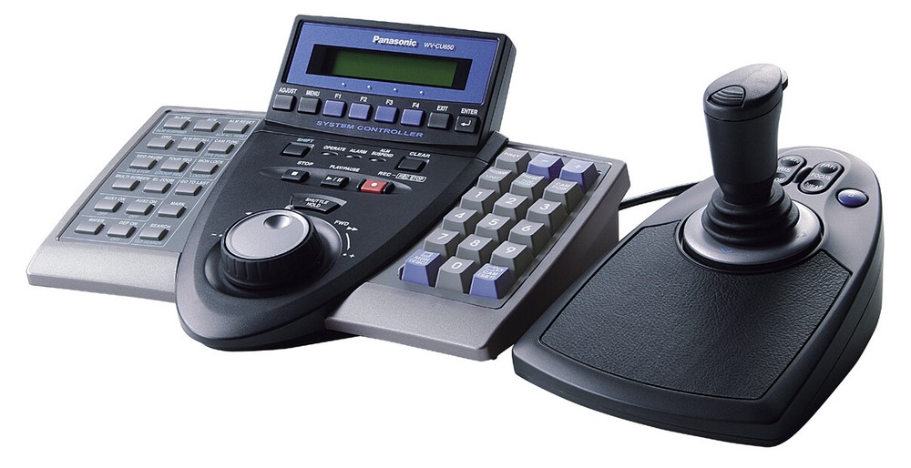 Panasonic WV-CU650 CCTV Joystick Controller For Panasonic Analog Matrix System