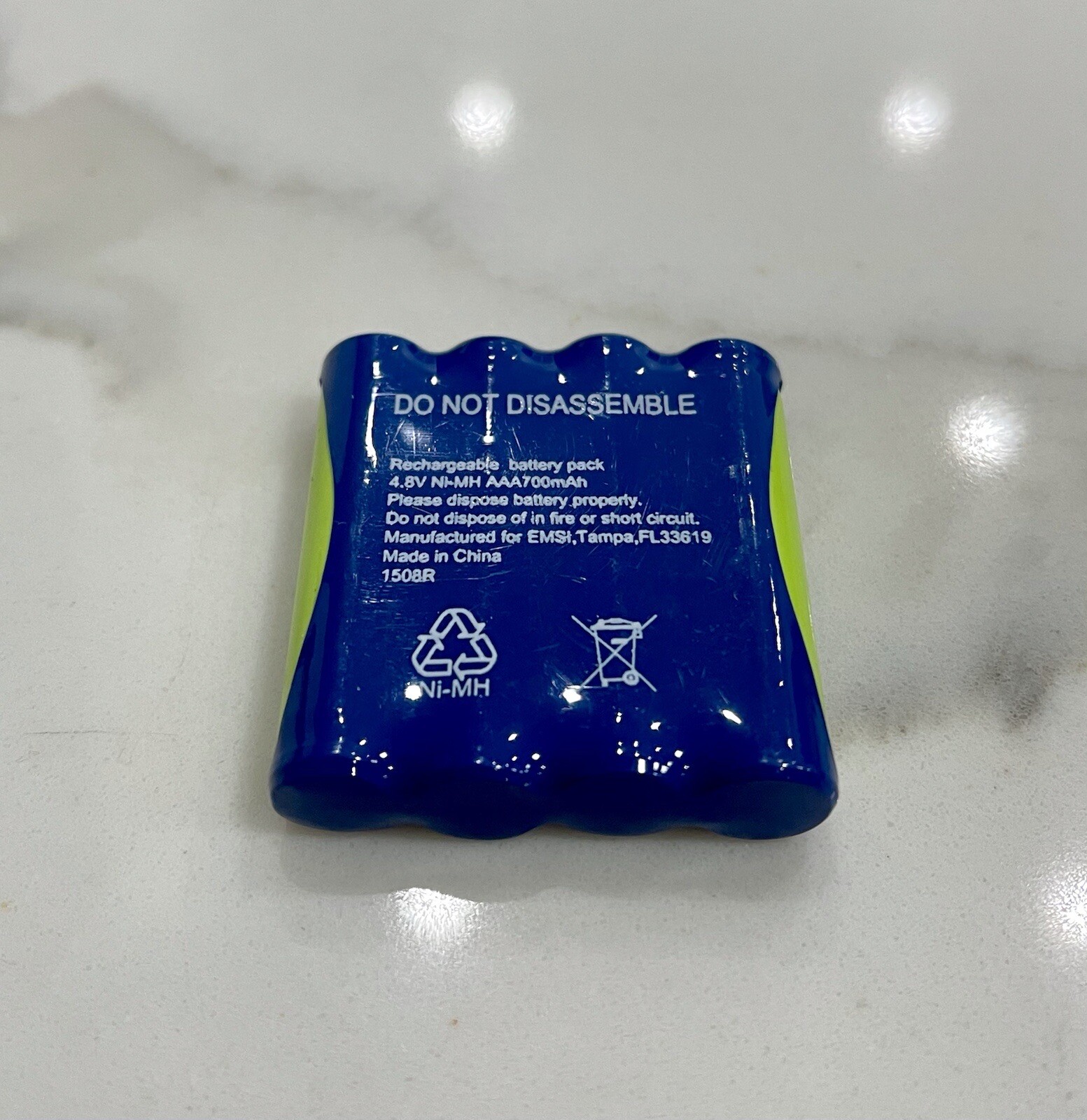 EMSI AAA Rechargeable Batteries For EMSI Flex-it 4.8V Ni-MH 700mAh  BRAND NEW