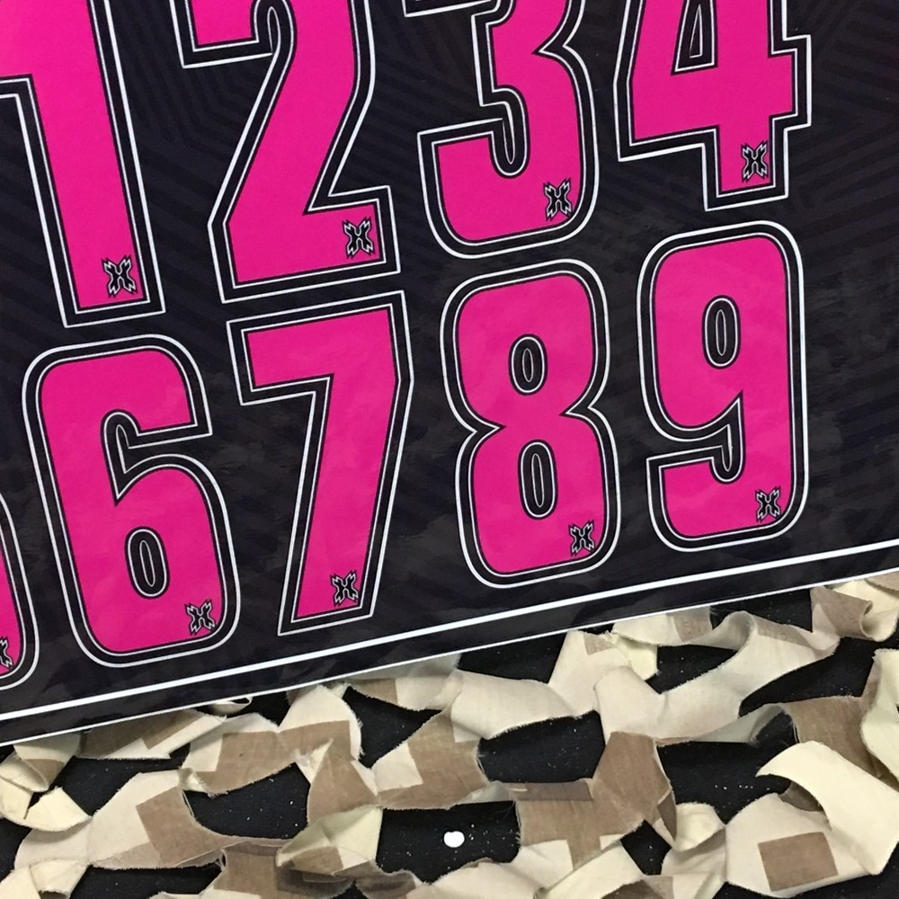 NEW HK Army Loader Numbers - Pink