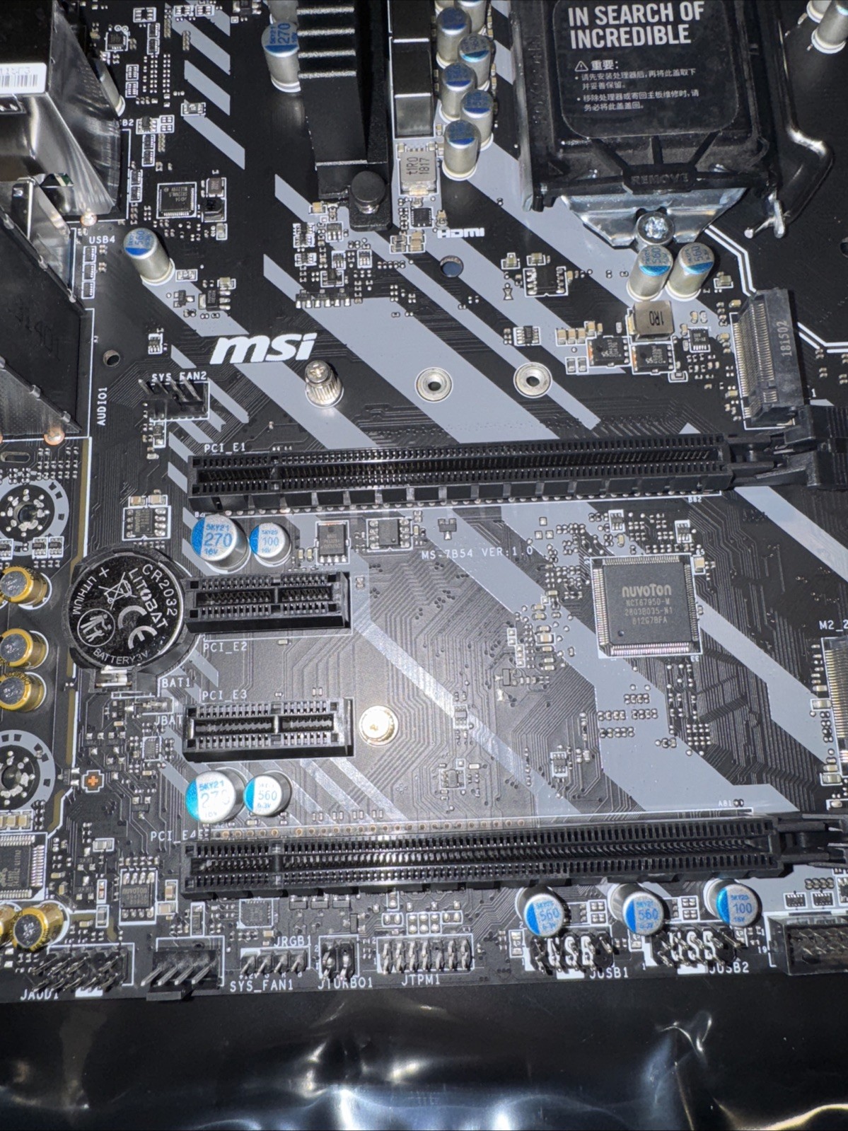 MSI Z370M-S01 LGA1151 Intel Z370 DDR4 Dual M.2 USB3.1 MATX Motherboard