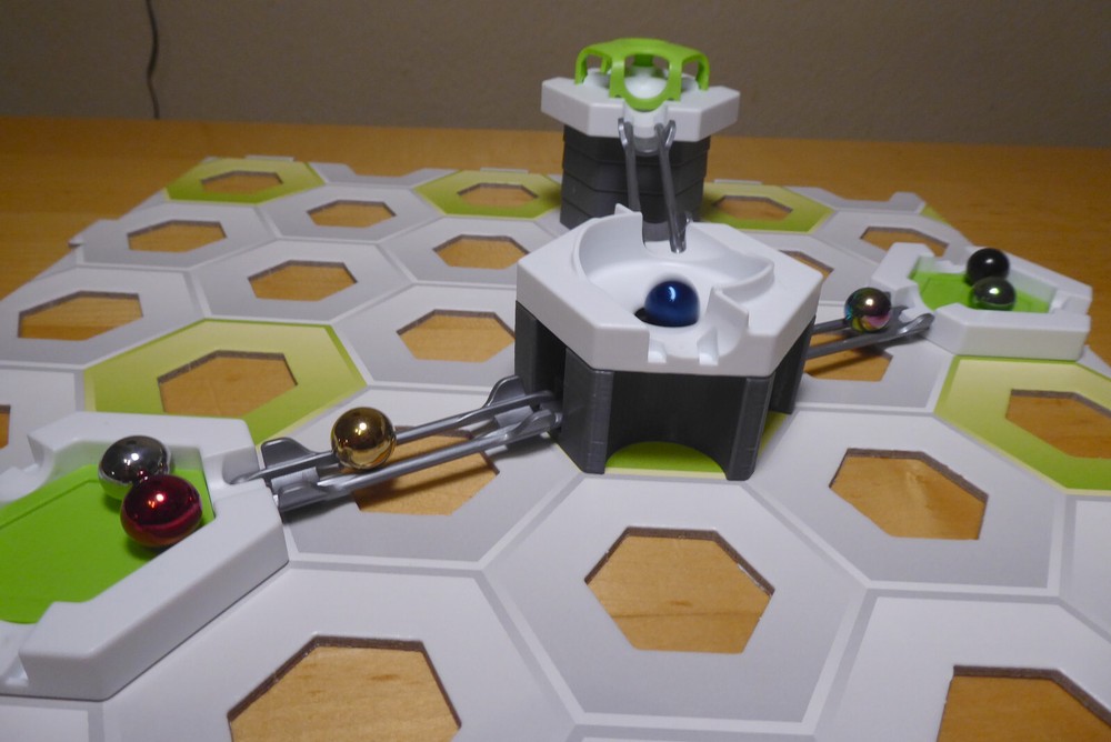 Gravitrax Compatible Randomizer Ramp (Extension); 3D Printed