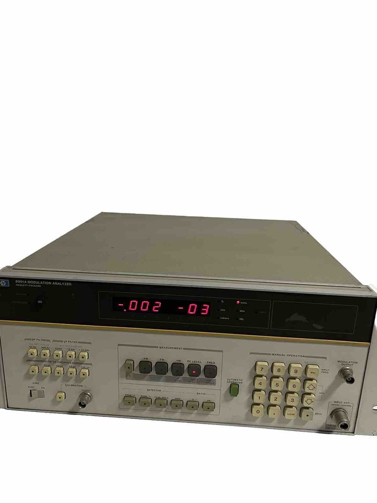 Hp HEWLETT - PACKARD 8901A MODULATION ANALYZER Opt: 003 / 010