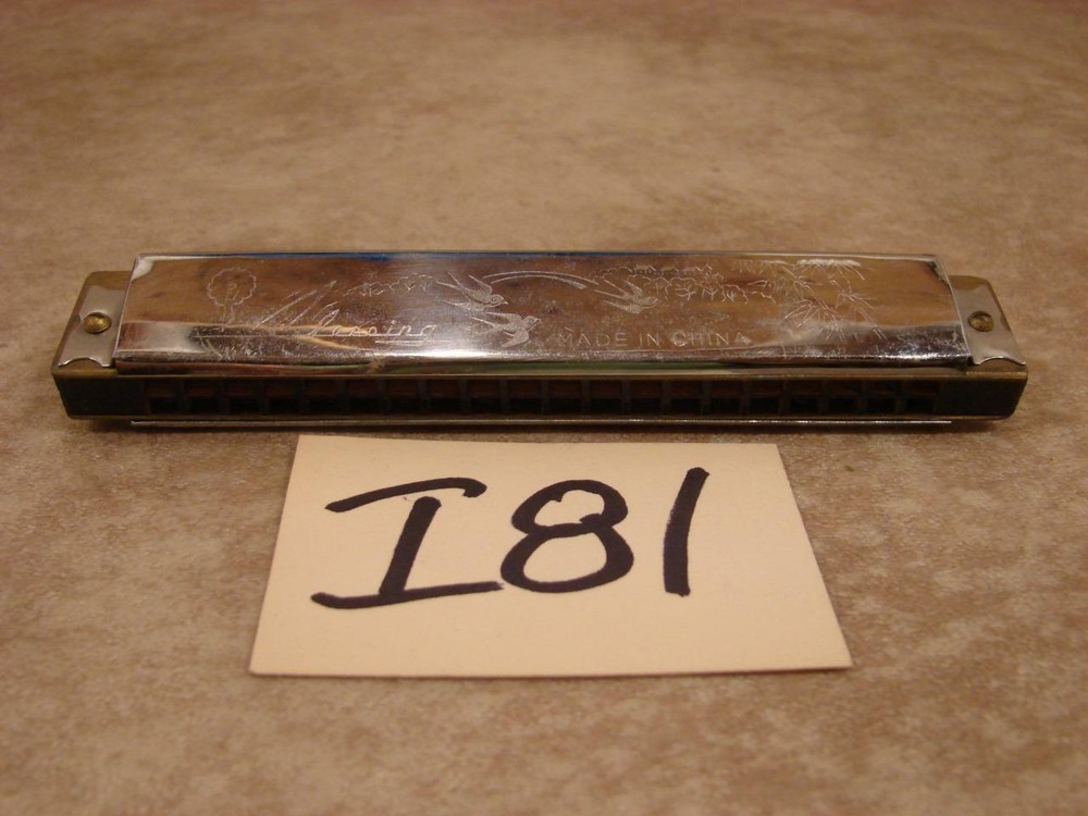 I81 VINTAGE BLESSING HARMONICA MADE IN CHINA